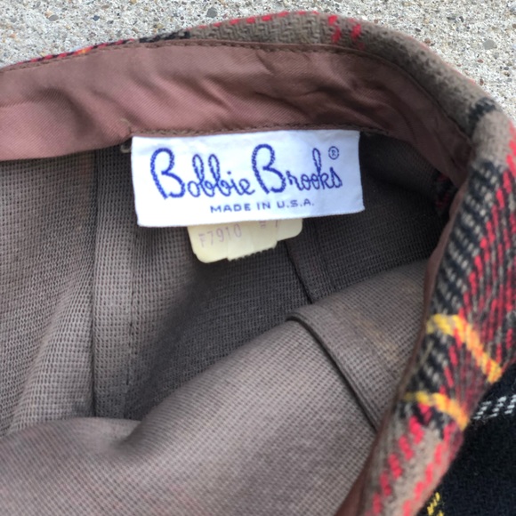 Vintage 60’s wool plaid shorts Bobbie Brooks mod twiggy college prep - Picture 5 of 6